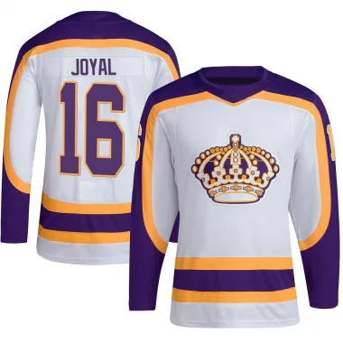 Authentic Eddie Joyal White Los Angeles Kings Reverse Retro 2.0 Jersey - Men's