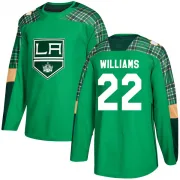 Authentic Tiger Williams Green Los Angeles Kings St. Patrick's Day Practice Jersey - Youth