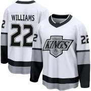 Breakaway Tiger Williams White Los Angeles Kings Alternate Premier Jersey - Men's